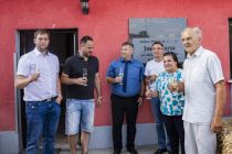 Odkritje spominske plošče Josipa Murse