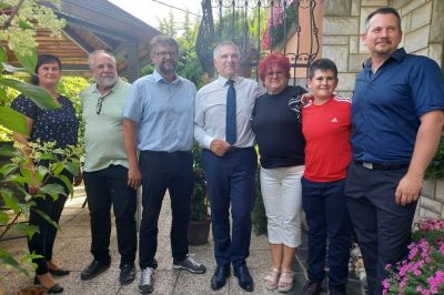 Predsednik Državnega sveta v Prlekiji, foto: Občina Križevci