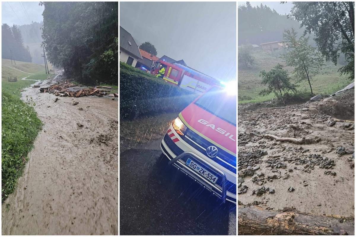 Gasilci so imeli veliko dela Gasilci so imeli veliko dela