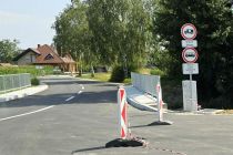 Gradnja križišča in mostu v Šalincih