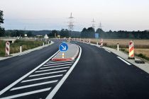 Gradnja križišča in mostu v Šalincih
