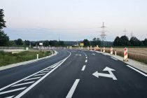 Gradnja križišča in mostu v Šalincih