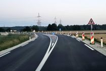 Gradnja križišča in mostu v Šalincih