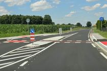 Obnova ceste v Lukavcih