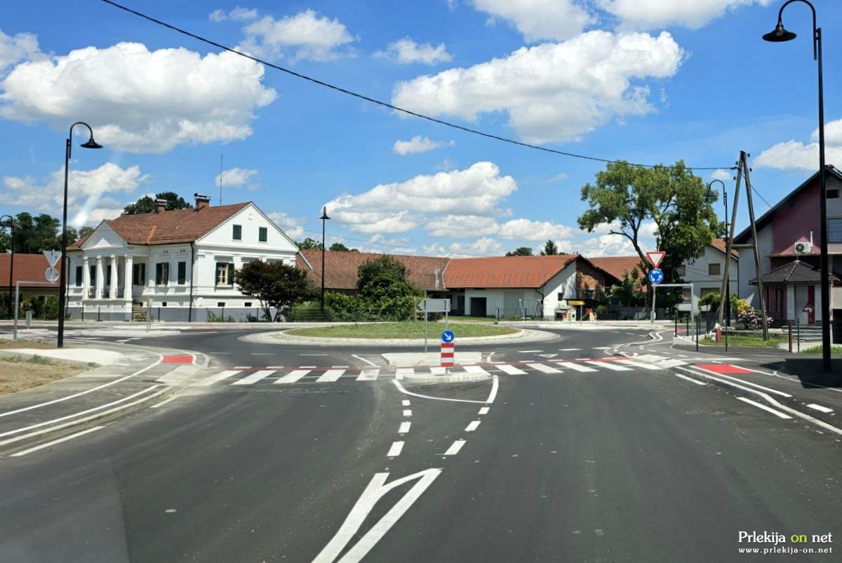 Obnova ceste v Lukavcih