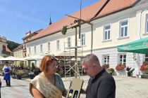 Postavljanje klopotca v Ljutomeru