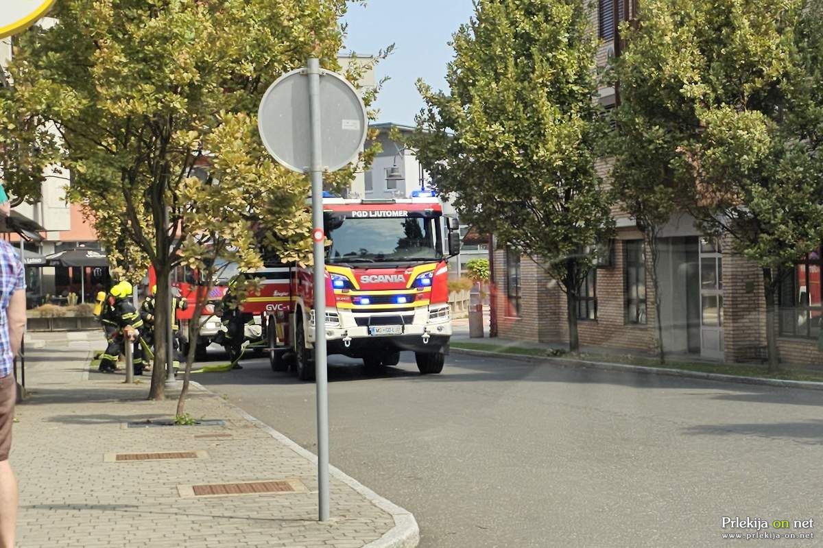 Intervencija gasilcev v Ljutomeru Intervencija gasilcev v Ljutomeru