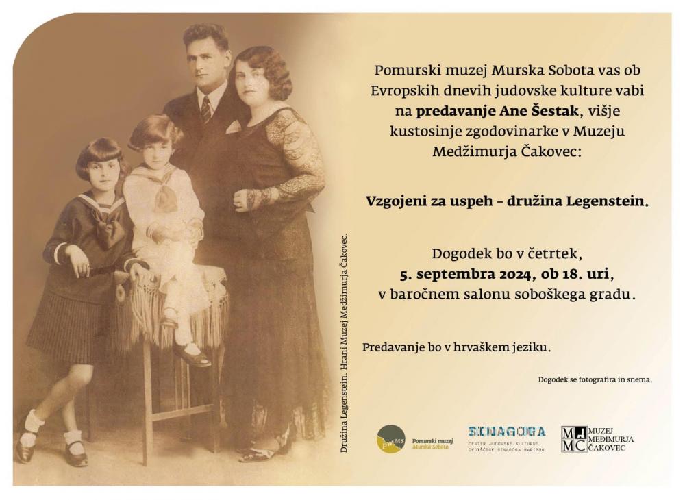 Predavanje Vzgojeni za uspeh - družina Legenstein