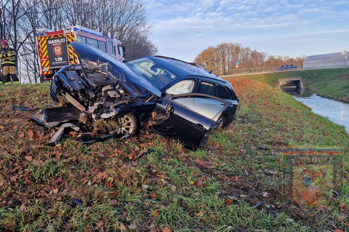Prometna nesreča na cesti Ljutomer - Cezanjevci Prometna nesreča na cesti Ljutomer - Cezanjevci