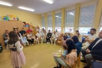 Božiček in Erik Janža na obisku v bolnišnici