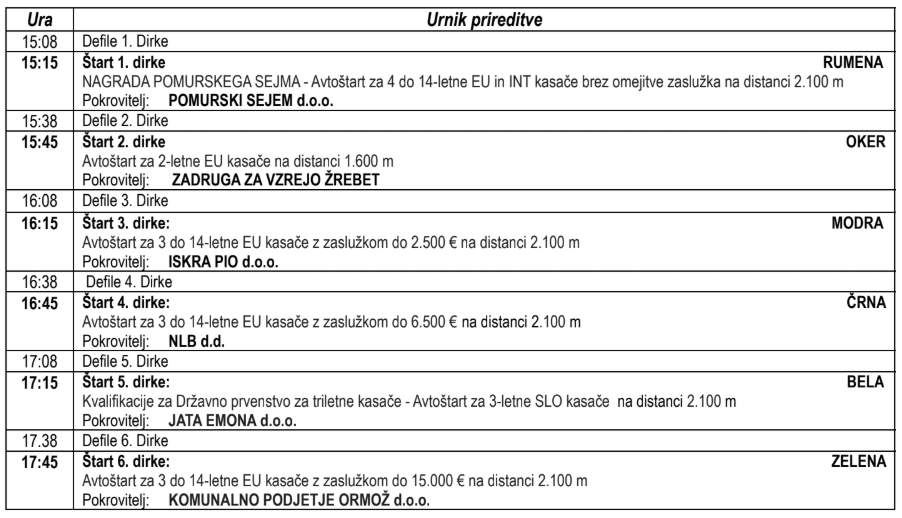 Kasaške dirke