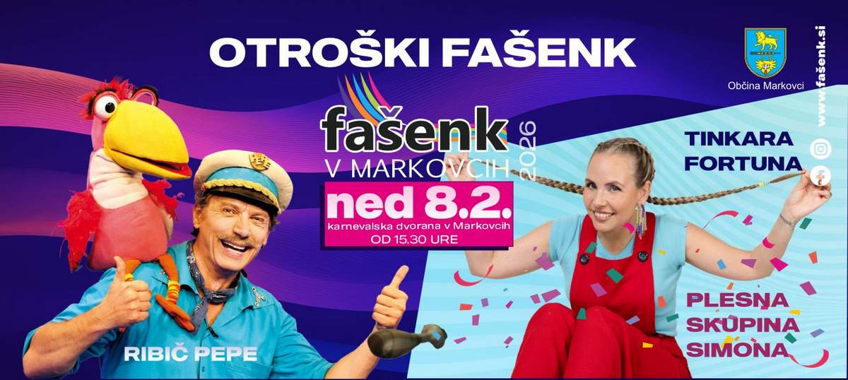 Fašenk v Markovcih 2026