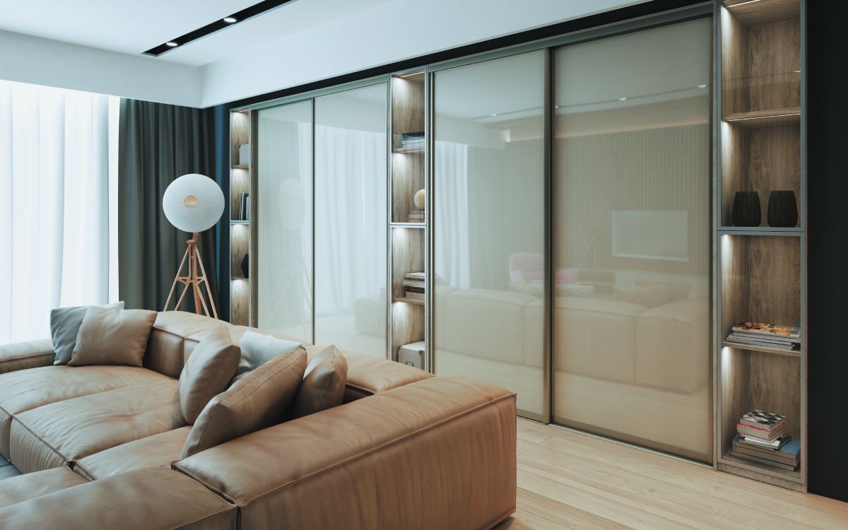 Omara z drsnimi vrati