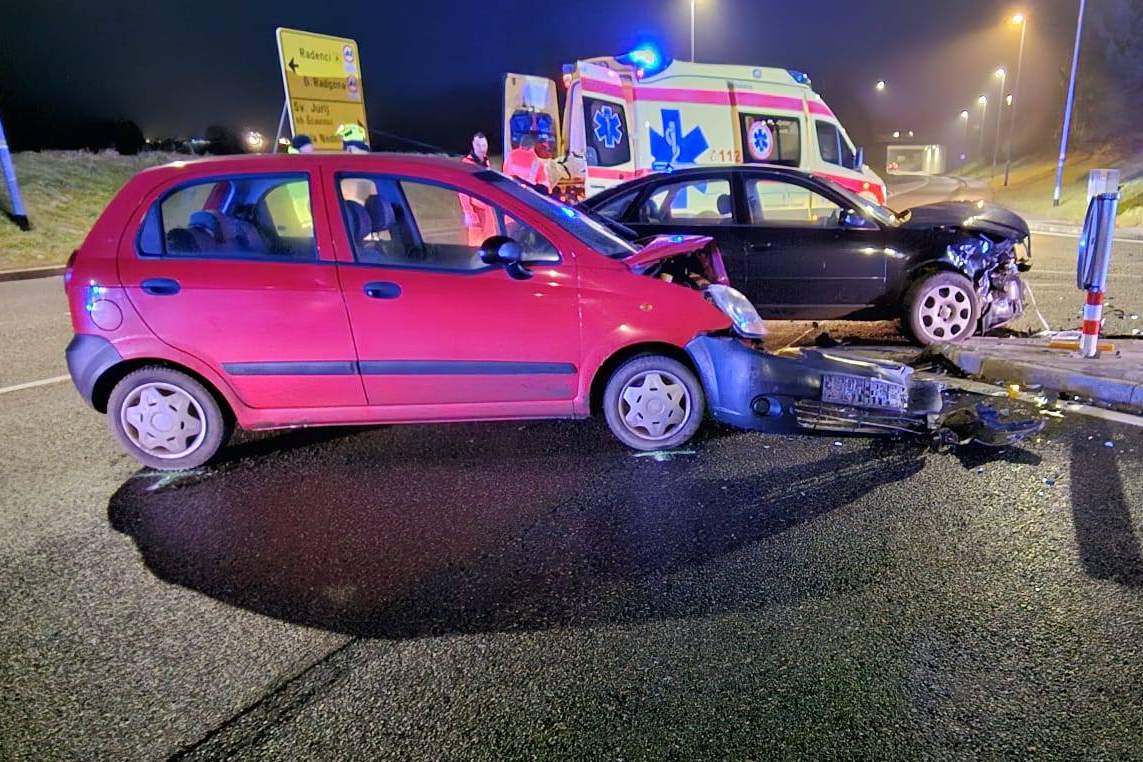 Prometna nesreča v Grabonošu Prometna nesreča v Grabonošu