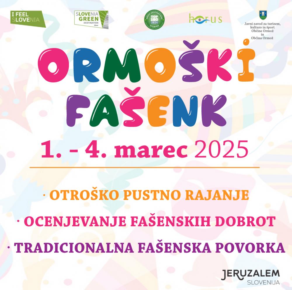 Fašenk v Ormožu 2025