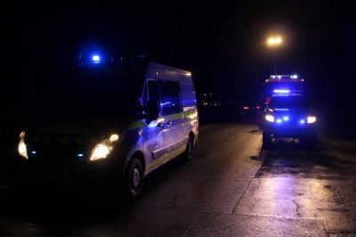 Iz tovornega vlaka iztekal etanol