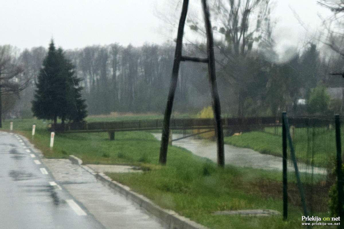 Dež v Prlekiji