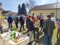 Pepelnični pohod križevskih upokojencev