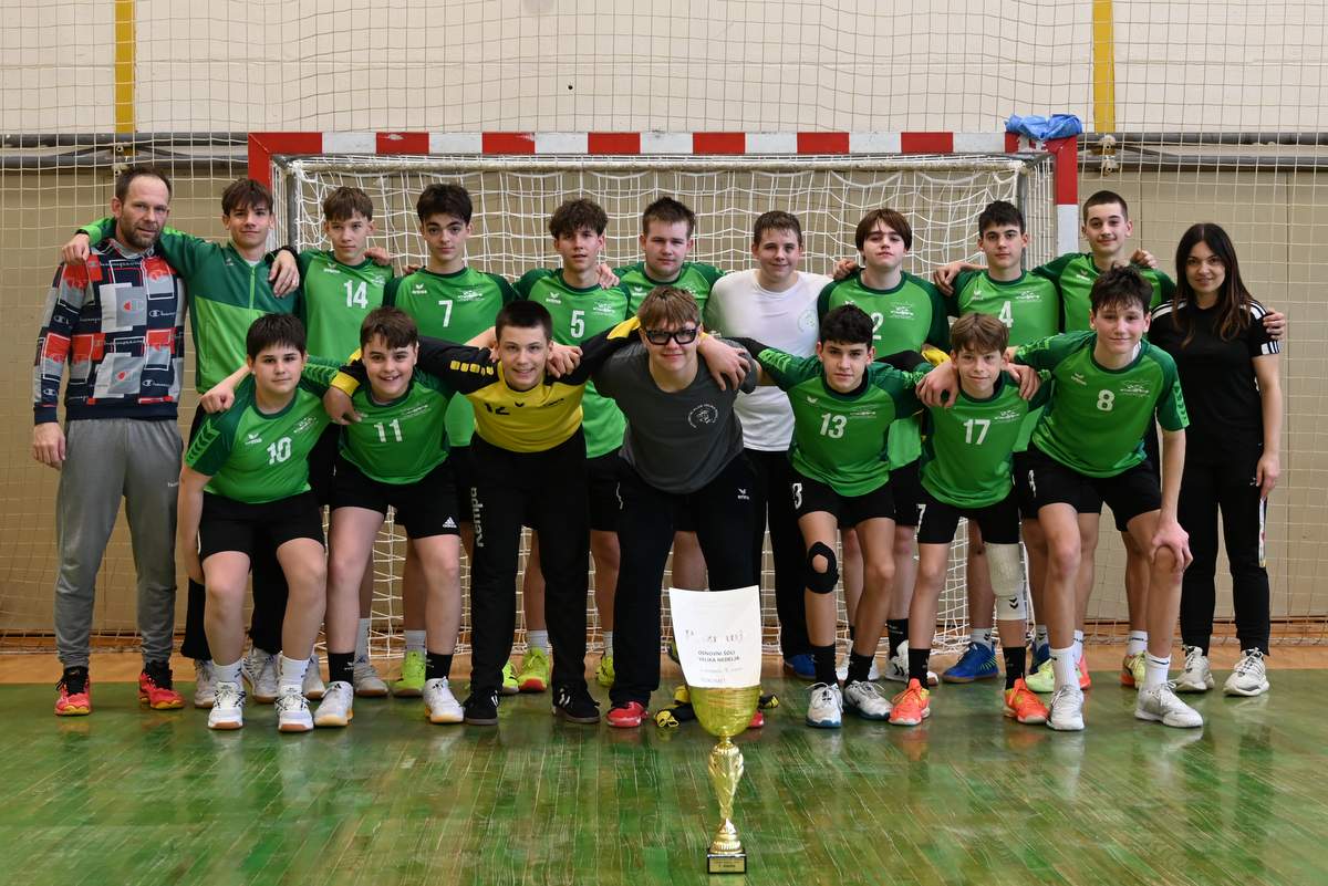 Rokometna ekipa OŠ Velika Nedelja, foto: Davorin Arnuga