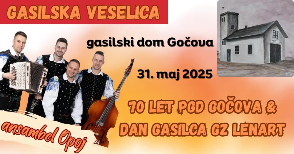 70 letnica PGD Gočova in dan gasilca GZ Lenart