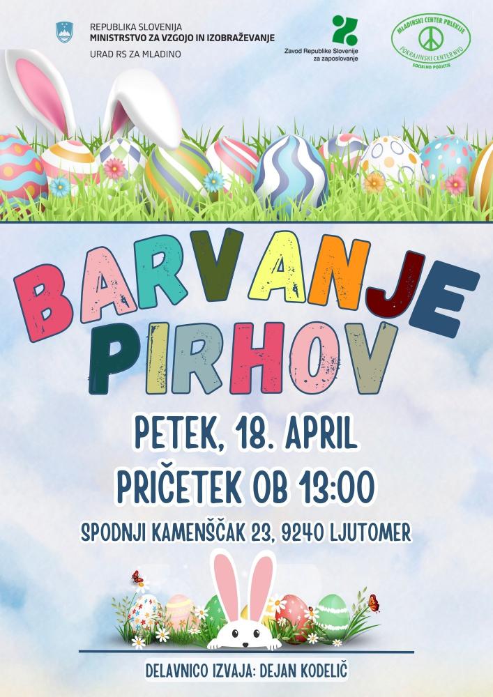 Barvanje pirhov