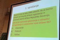 Kviz na temo »Kako smo branili osamosvojitvene procese«