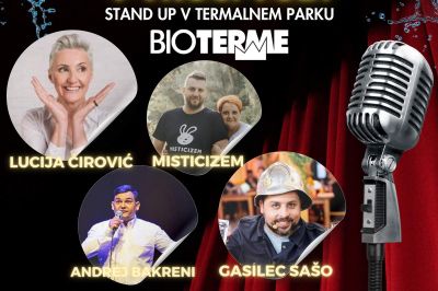 Maj v Biotermah: termalna voda, smeh za zdravje in vrhunski stand up!