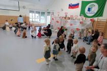 Prireditev za starše v vrtcu Križevci