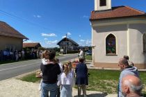 Velikonočni blagoslov jedil na Zg. Krapju