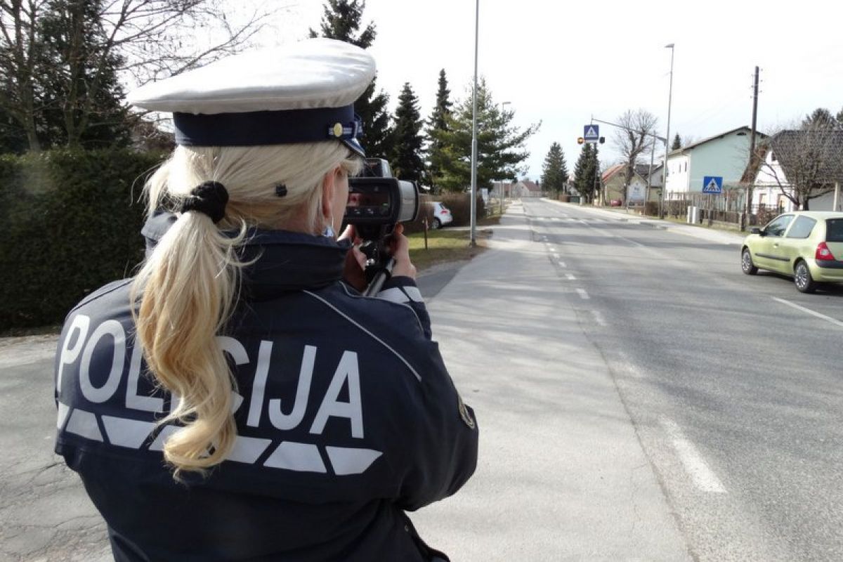 V sredo bo potekal poostren nadzor hitrosti