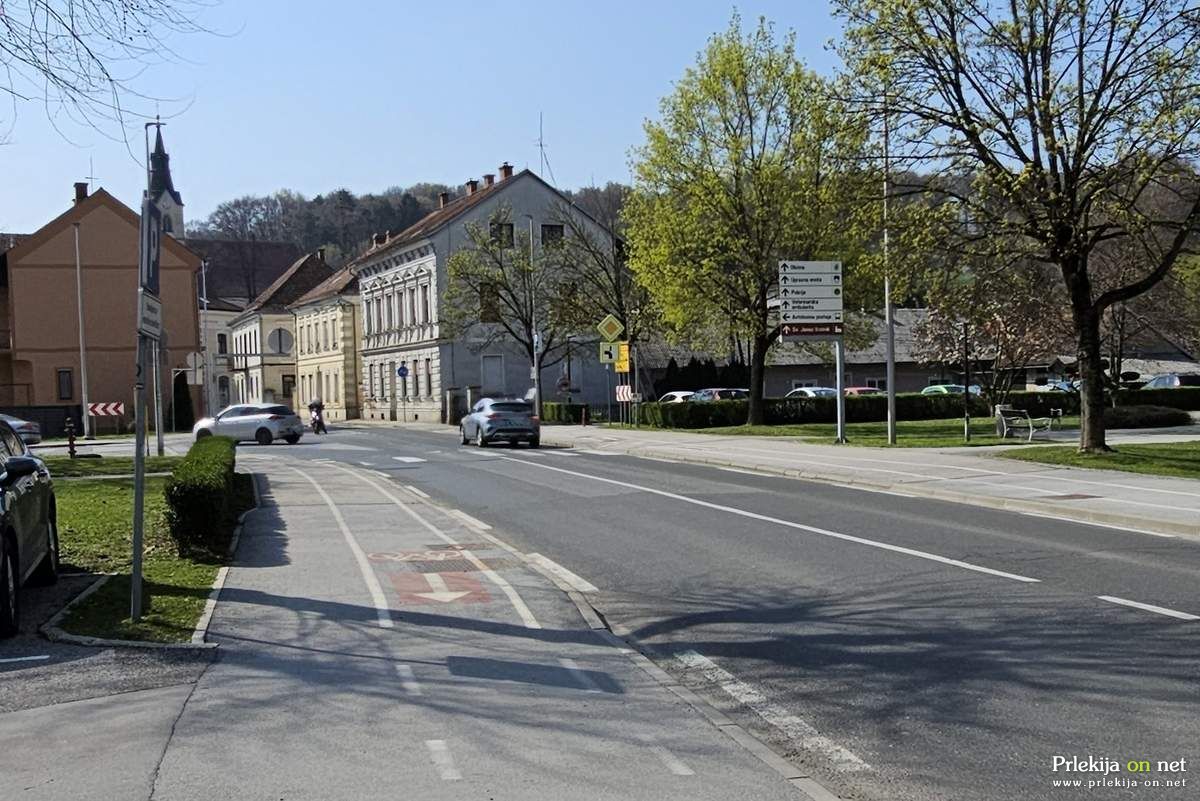 Križišče pri sodišču v Ljutomeru