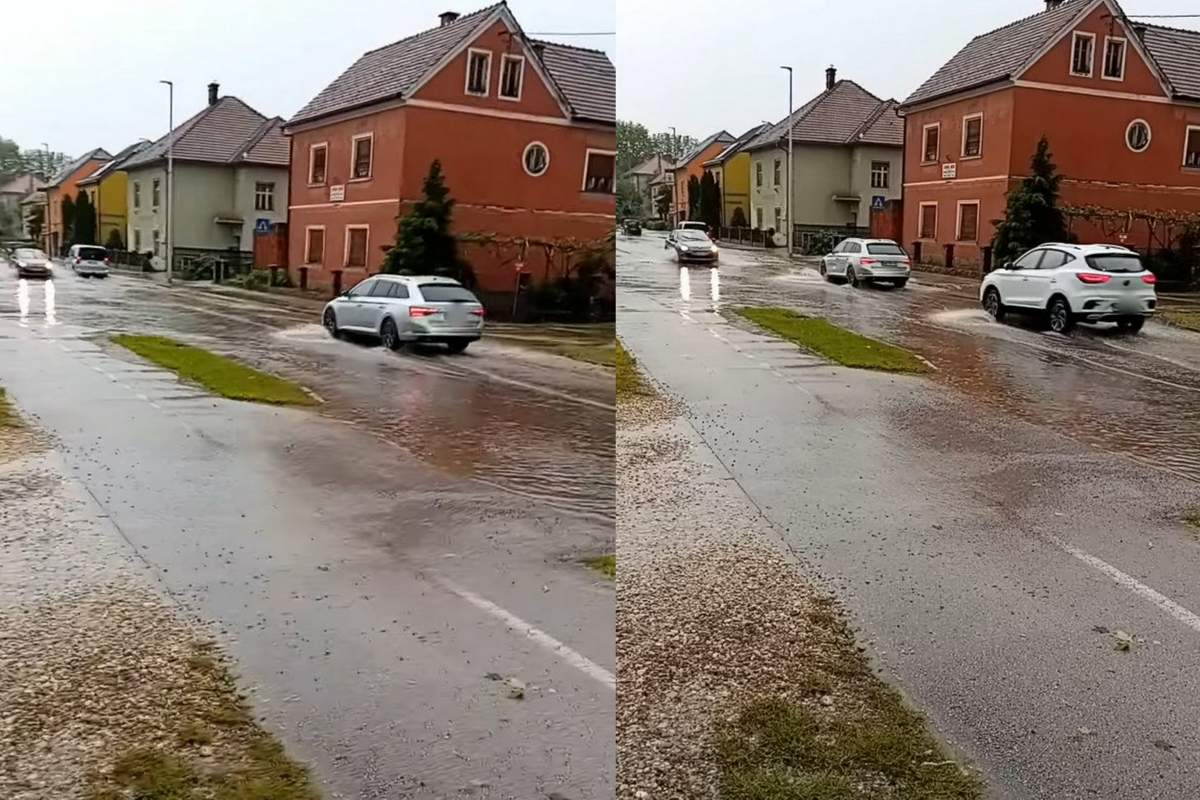 Ormoška cesta je bila poplavljena Ormoška cesta je bila poplavljena