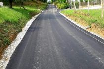 Asfaltiranje občinske javne poti v Moravcih