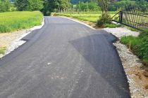 Asfaltiranje občinske javne poti v Moravcih
