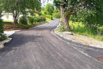 Asfaltiranje občinske javne poti v Moravcih