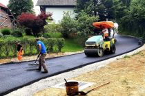 Asfaltiranje občinske javne poti v Moravcih