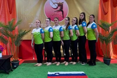 Tekmovalke Twirling kluba Ljutomer v Barceloni