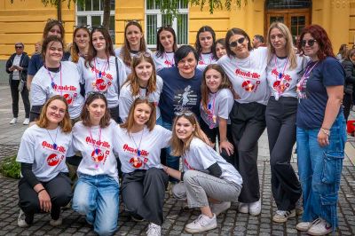 Maturantje v Murski Soboti zavzeli mestno središče