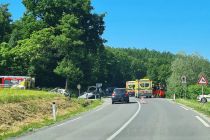Prometna nesreča na cesti Ljutomer - Radomerje