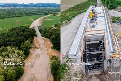 Gradnja gradnja glavne ceste Markovci–Gorišnica–Ormož