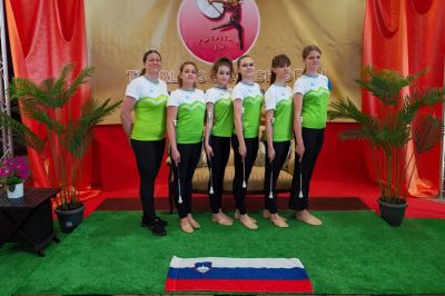 Tekmovalke Twirling kluba Sv. Jurij ob Ščavnici v Barceloni