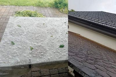 Toča v Prlekiji