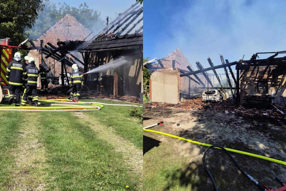 Požar so pogasili gasilci