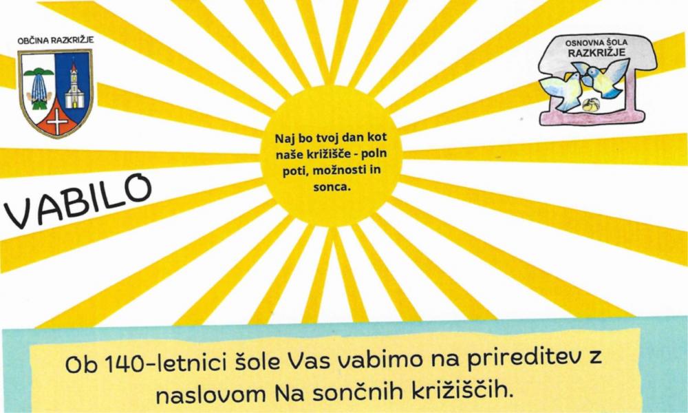 140-letnica šole na Razkrižju