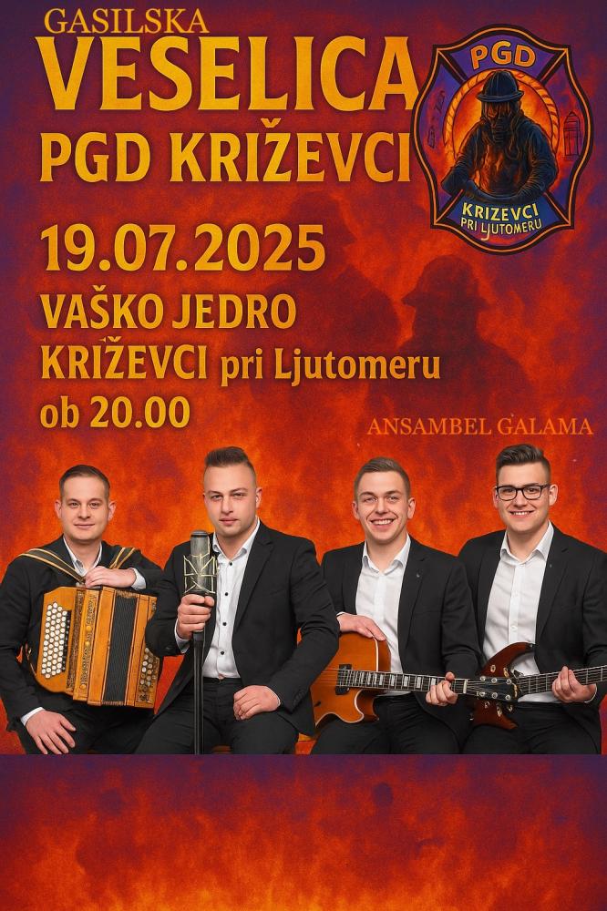 Gasilska veselica PGD Križevci