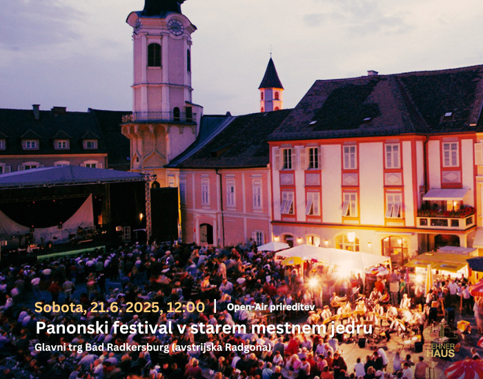 Panonski festival v starem mestnem jedru avstrijske Radgone