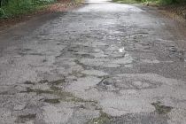 Dotrajana cesta Moravci - Zagorci