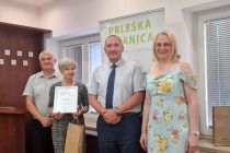 Podelitev certifikatov prleška gibanica