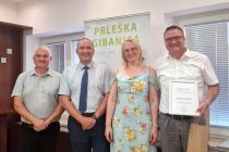 Podelitev certifikatov prleška gibanica