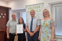 Podelitev certifikatov prleška gibanica